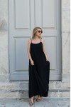Maxi black dress