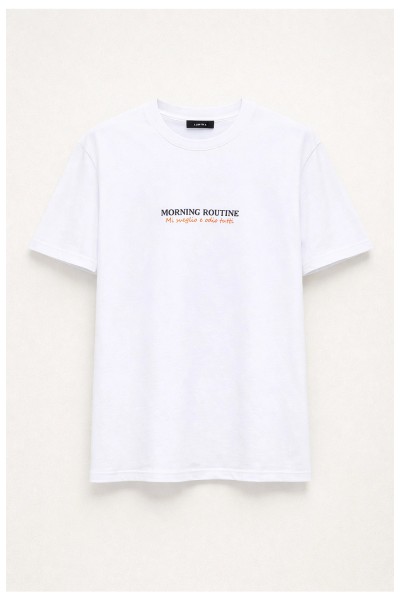 T-SHIRT LUMINA MORNING ROUTINE