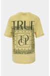 Oversized T Shirt True Lime With Green LOGO