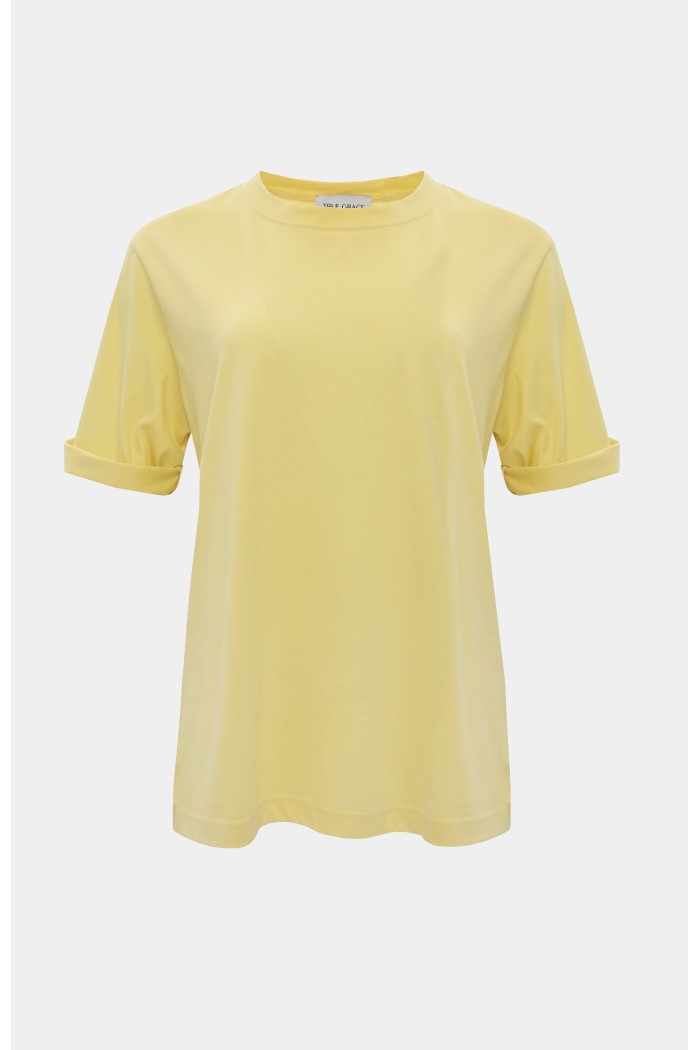 Oversized T Shirt True Lime With Green LOGO