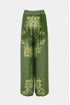 Pants Green With Lime Paisley 