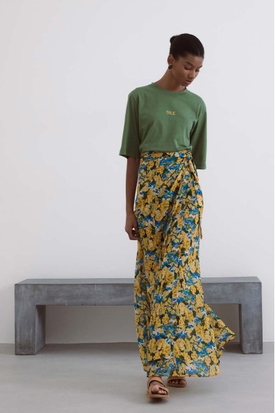 Oversized T Shirt True Olive 